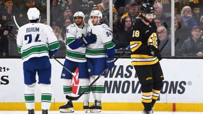 Vancouver Canucks Boston Bruins game recap December 20, 2025