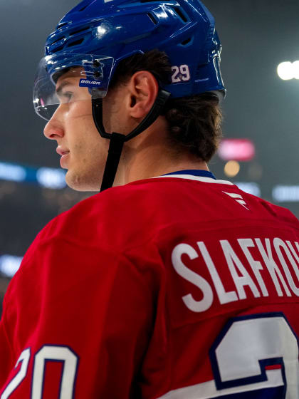 Slafkovský o troch výhrach Canadiens v rade
