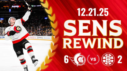 Sens Rewind: The Win Streak Continues