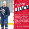 POSTCARD: Samoskevich checks in from Ottawa