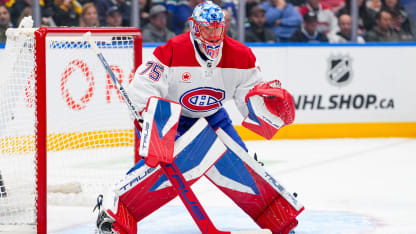 NHL EDGE stats Jakub Dobes Montreal Canadiens hot start