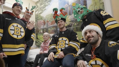 Bruins Holiday Toy Delivery