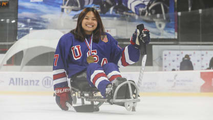 Ailin Zheng's 'biggest dream' to play for USA in Paralympics