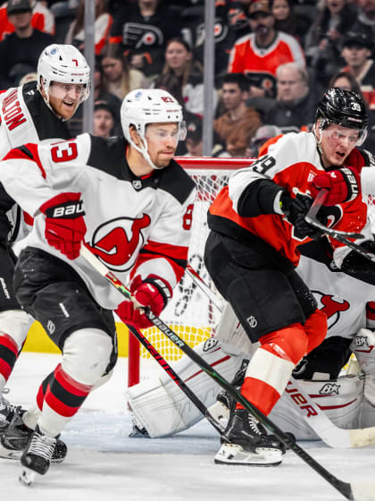 Devils at Flyers