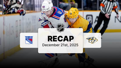 NYR at NSH | Recap
