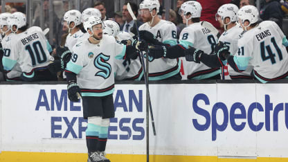 Gaudreau's shot trickles in