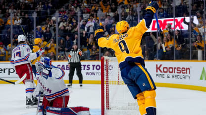 New York Rangers Nashville Predators game recap December 21 2025