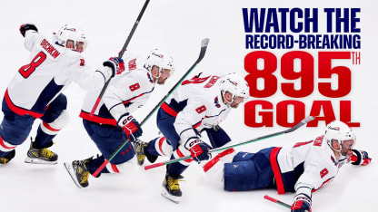 1st All-Time: Ovechkin passes Gretzky with goal #895