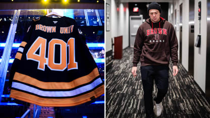 Boston Bruins support Brown University shooting victims