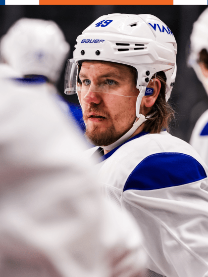 PHOTOS: Islanders Morning Skate in Detroit