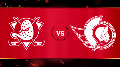 Anaheim Ducks @ Ottawa Senators