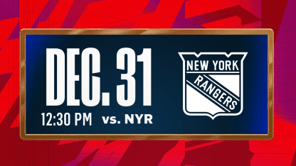 December 31 vs. NYR