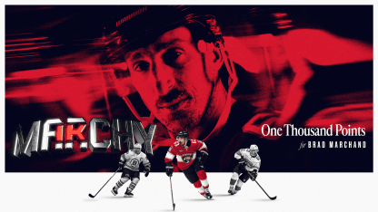 Panthers to Honor Marchand’s 1,000th Point on Dec. 30