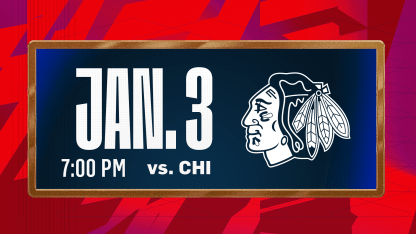 January 3 vs. CHI