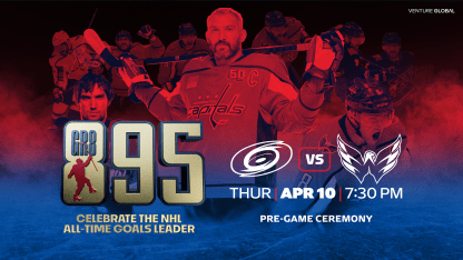 Capitals to Hold Events to Celebrate Alex Ovechkin Becoming the NHL's All-Time Goals Leader